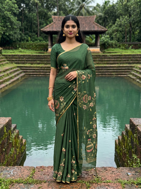 MIMOSA Saree Saree — front view on mannequin