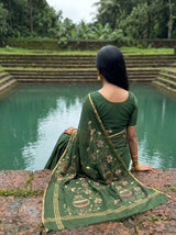 MIMOSA Saree Saree — pose 2 styling detail
