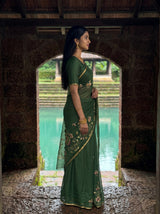 MIMOSA Saree Saree — pose 3 styling detail