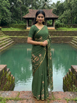 MIMOSA Saree Saree — pose 5 styling detail