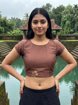 MIMOSA Saree Saree — blouse close-up