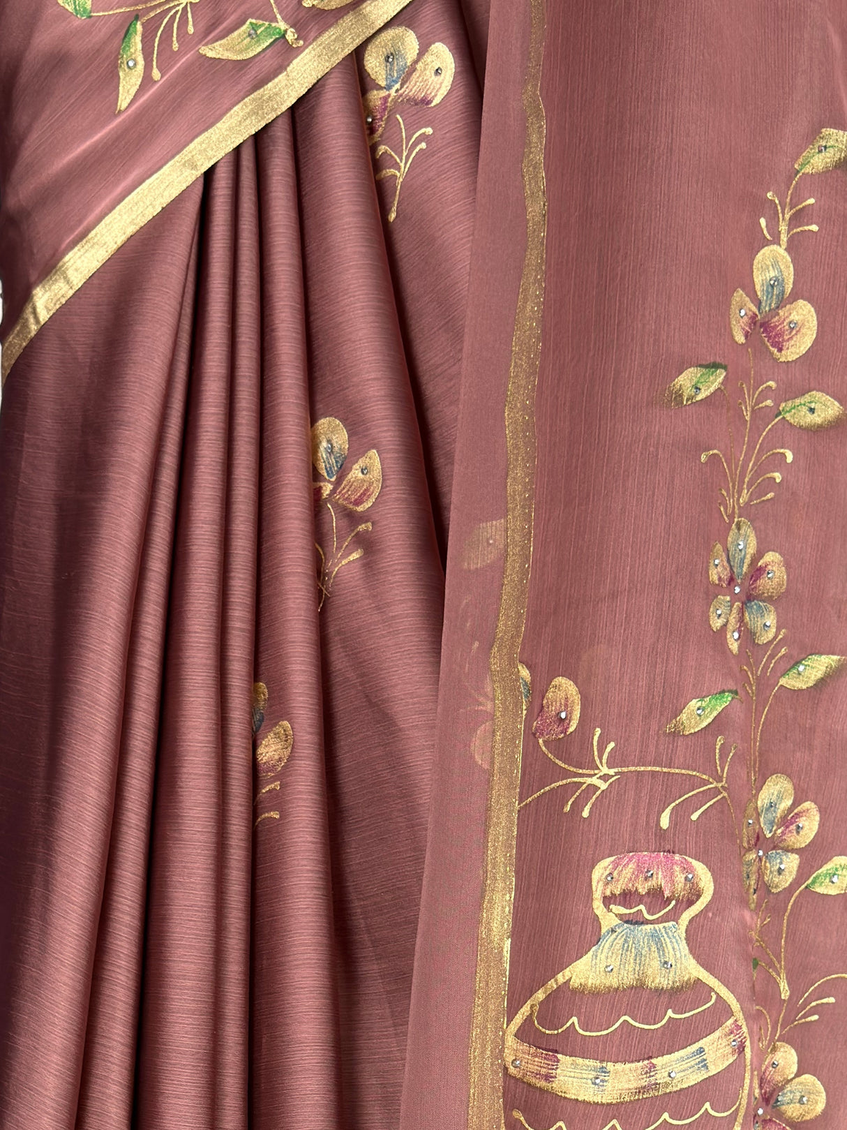MIMOSA Saree Saree — fleets shot full lifestyle