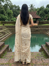 MIMOSA Saree Saree — pose 2 styling detail