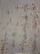 MIMOSA Saree Saree — pallu and zari work detail
