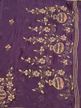 MIMOSA Saree Saree — pallu and zari work detail