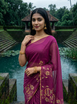 MIMOSA Saree Saree — pose 10 styling detail