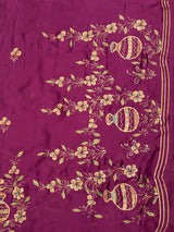 MIMOSA Saree Saree — pallu and zari work detail
