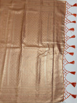 MIMOSA Saree Saree — pallu and zari work detail