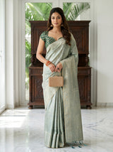 MIMOSA Saree Saree — front view on mannequin