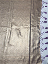 MIMOSA Saree Saree — pallu and zari work detail