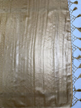 MIMOSA Saree Saree — pallu and zari work detail