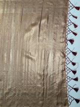 MIMOSA Saree Saree — pallu and zari work detail