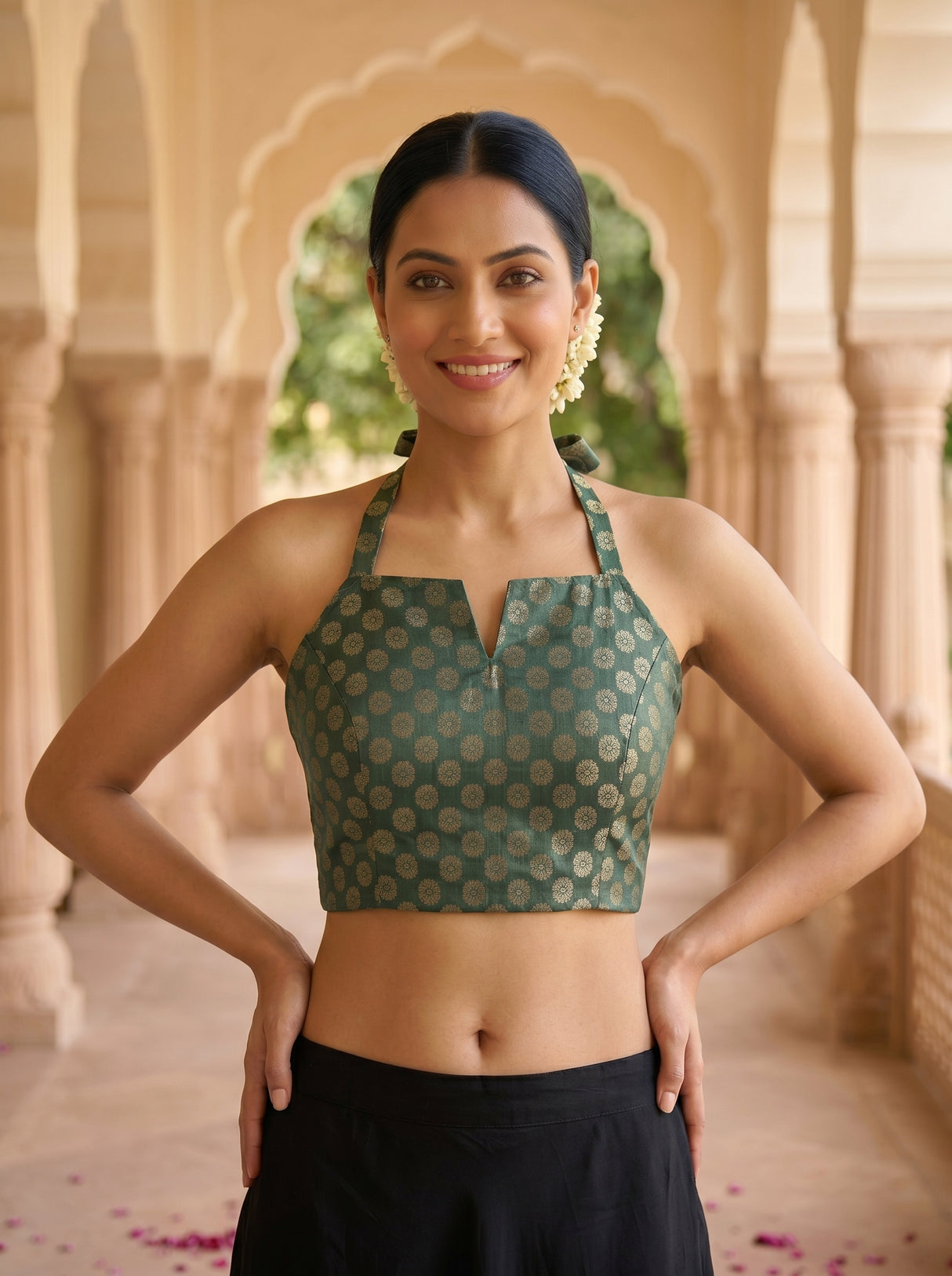 MIMOSA Saree Saree — blouse close-up
