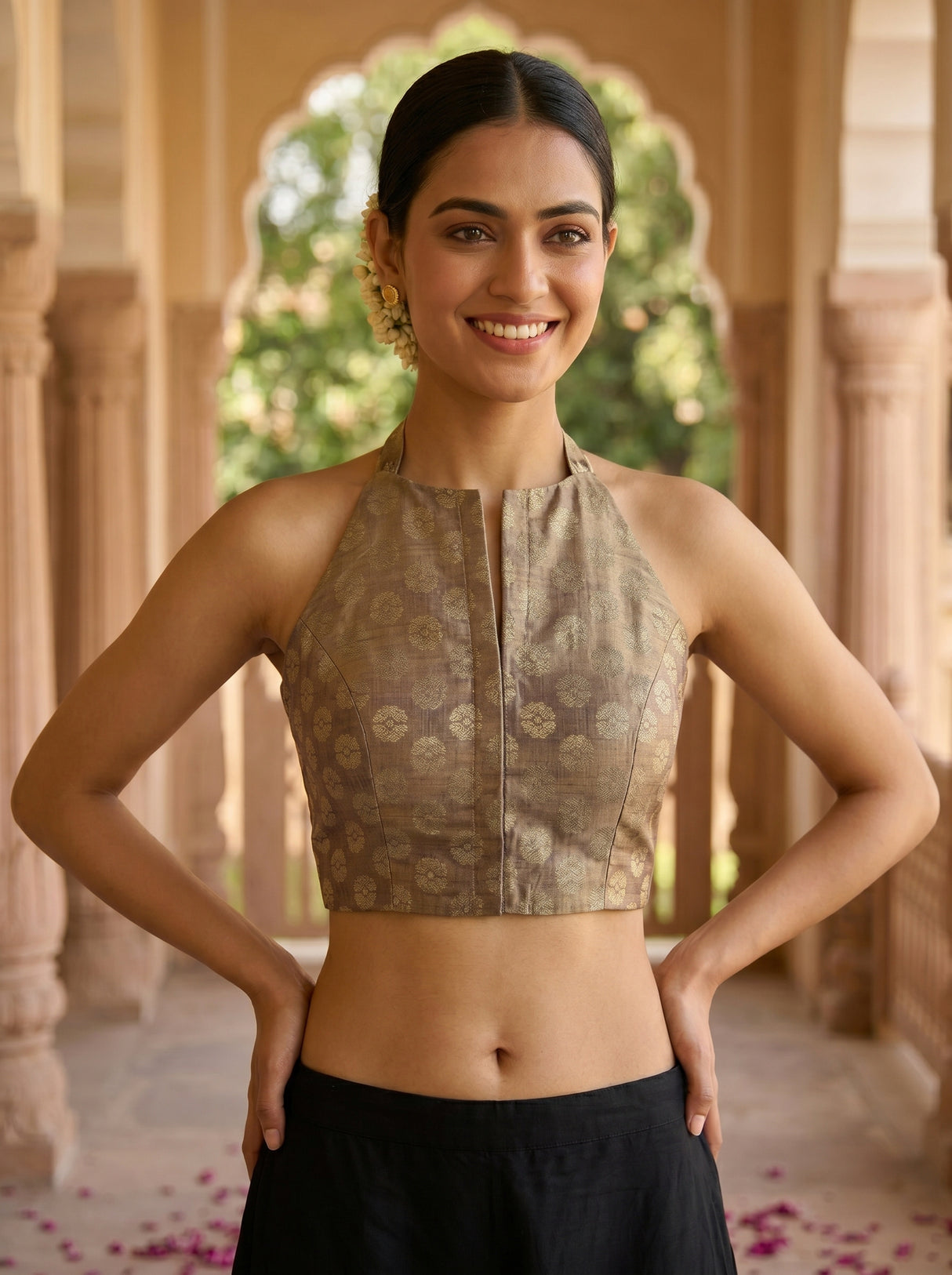 MIMOSA Saree Saree — blouse close-up