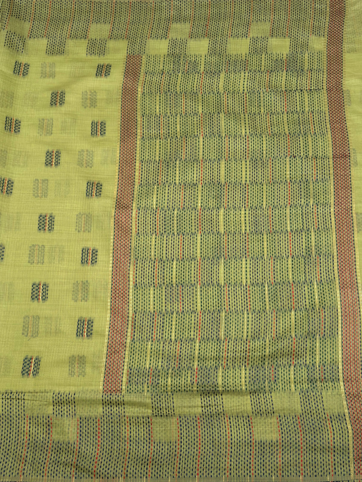 MIMOSA Saree Saree — pallu and zari work detail