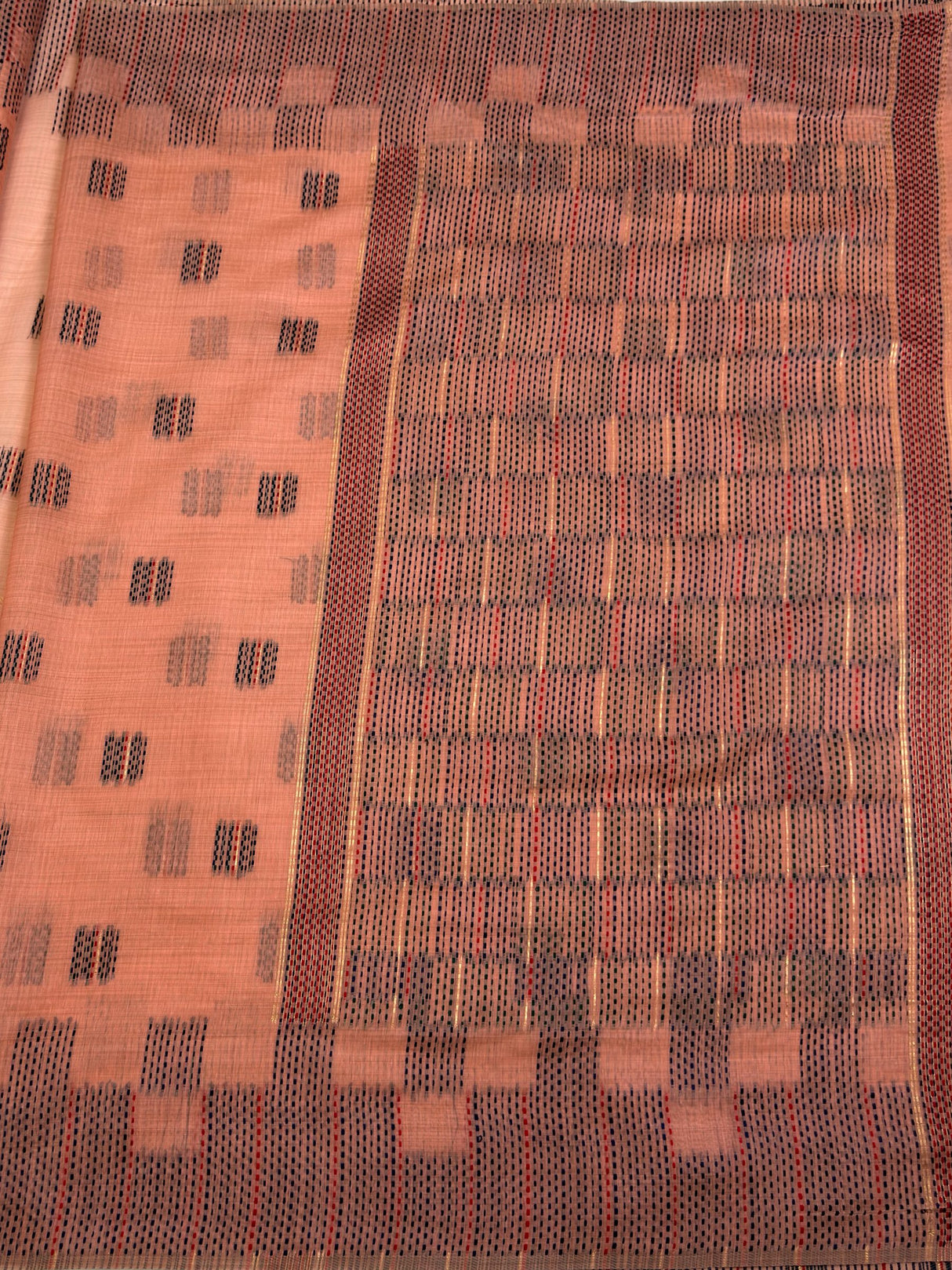 MIMOSA Saree Saree — pallu and zari work detail