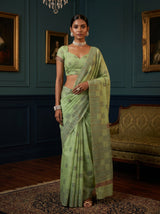 MIMOSA Saree Saree — front view on mannequin