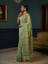 MIMOSA Saree Saree — pose 3 styling detail