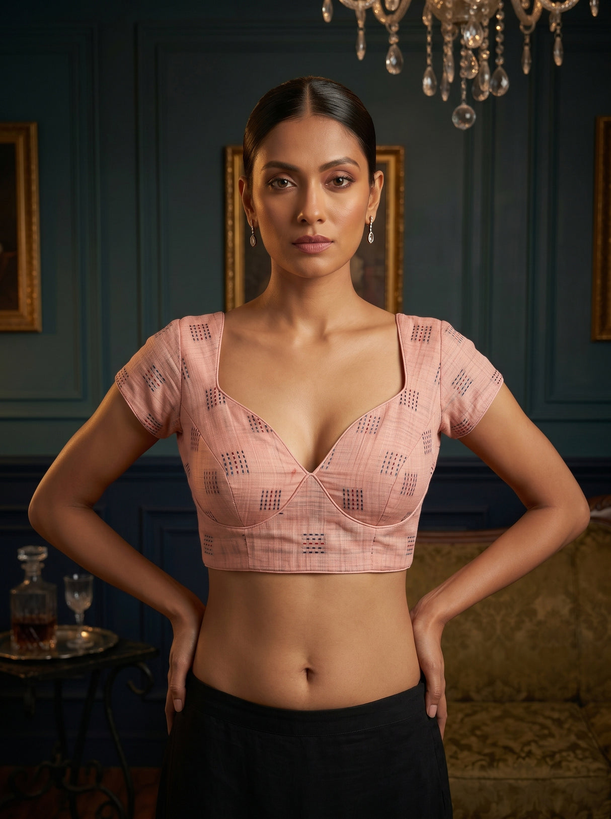 MIMOSA Saree Saree — blouse close-up