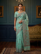 MIMOSA Saree Saree — front view on mannequin