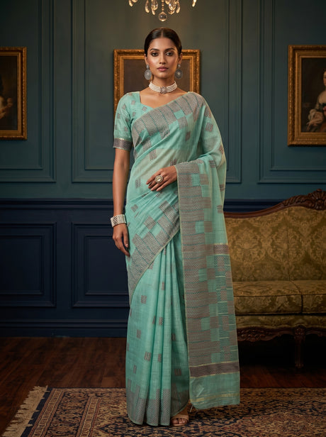 MIMOSA Saree Saree — front view on mannequin