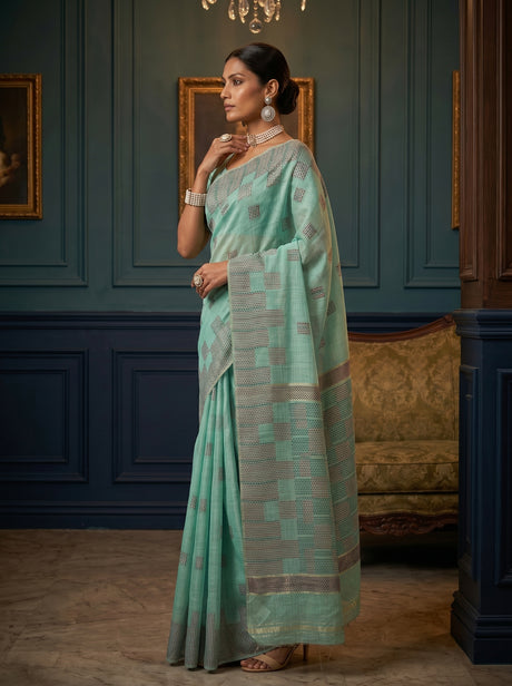 MIMOSA Saree Saree — pose 3 styling detail