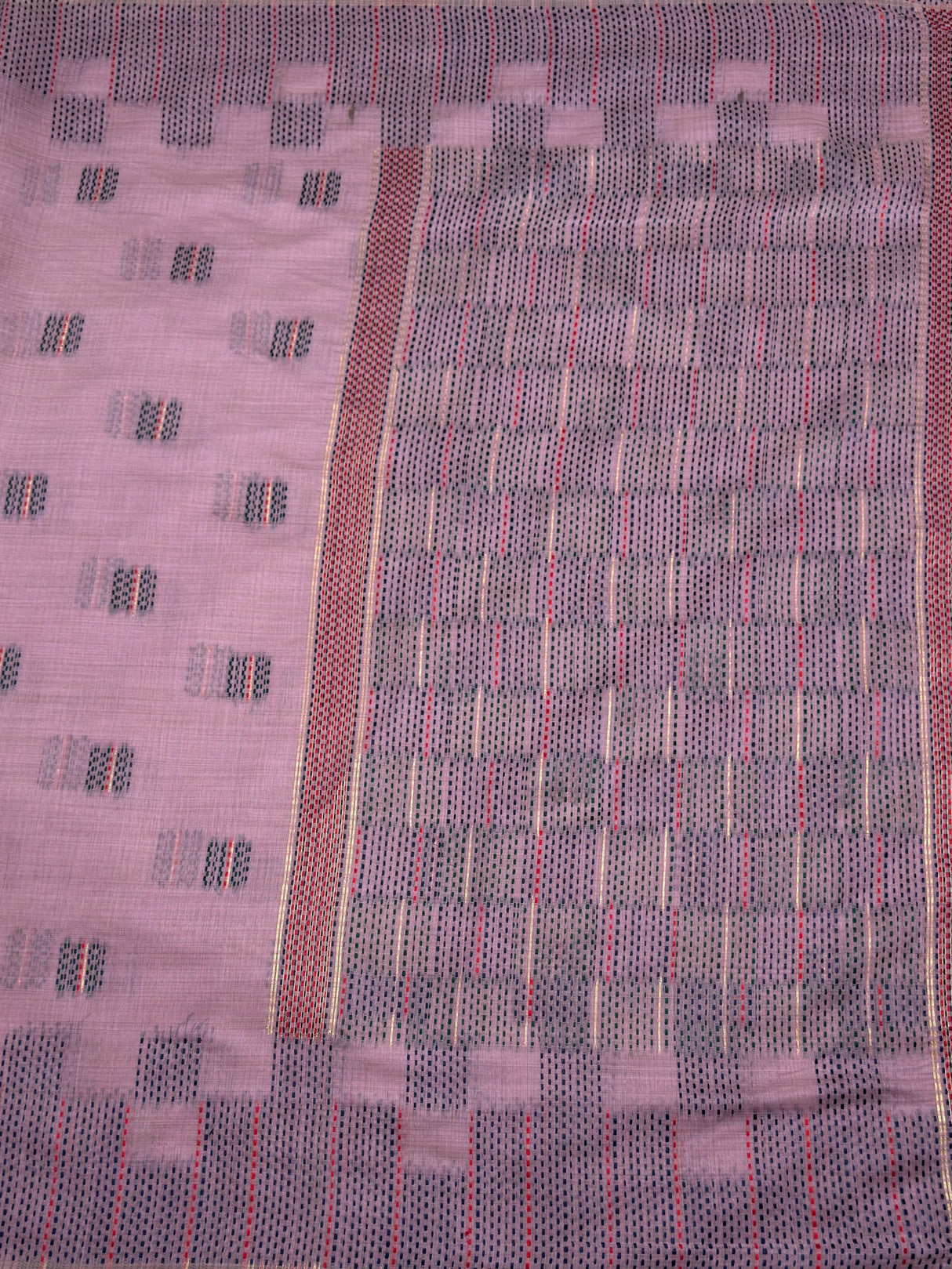 MIMOSA Saree Saree — pallu and zari work detail