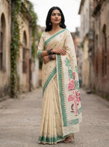 MIMOSA Rama Saree Saree — pose 5 styling detail