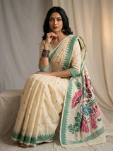 MIMOSA Rama Saree Saree — pose 8 styling detail