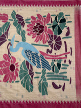 MIMOSA Rani Saree Saree — pallu and zari work detail