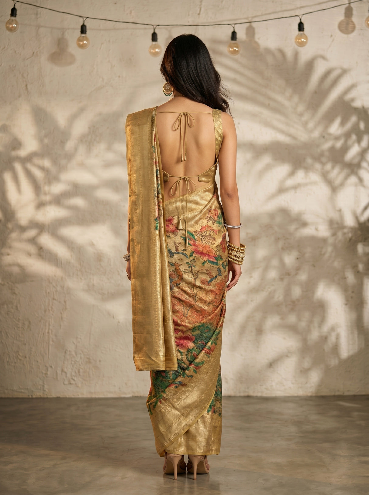 MIMOSA Saree Saree — pose 2 styling detail
