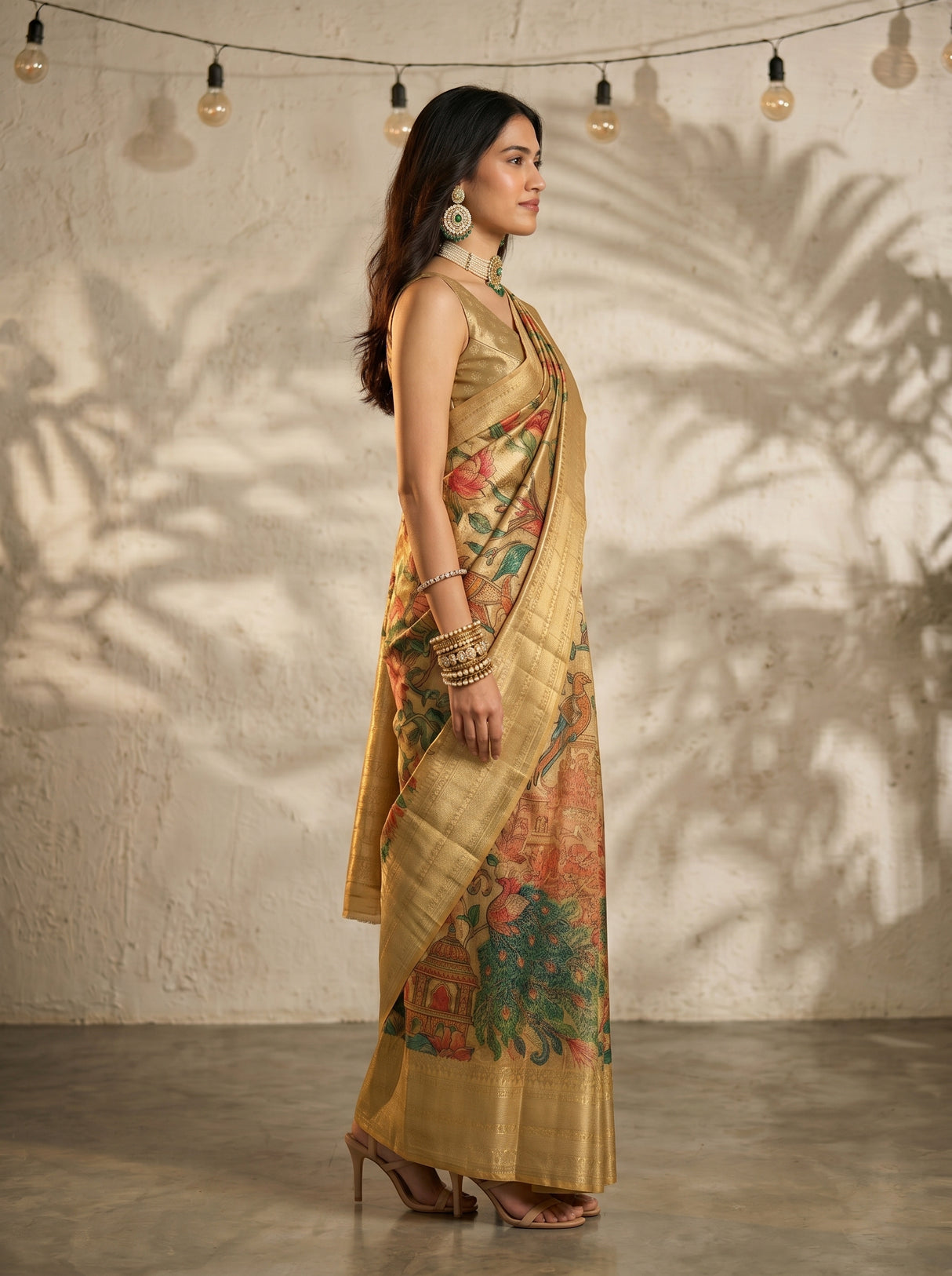MIMOSA Saree Saree — pose 3 styling detail