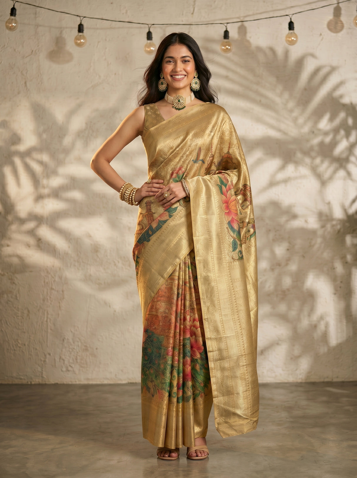 MIMOSA Saree Saree — pose 4 styling detail