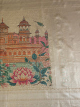 MIMOSA Saree Saree — pallu and zari work detail