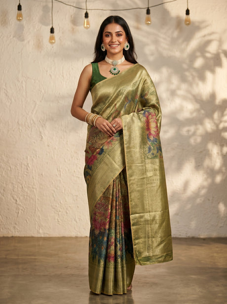 MIMOSA Saree Saree — front view on mannequin