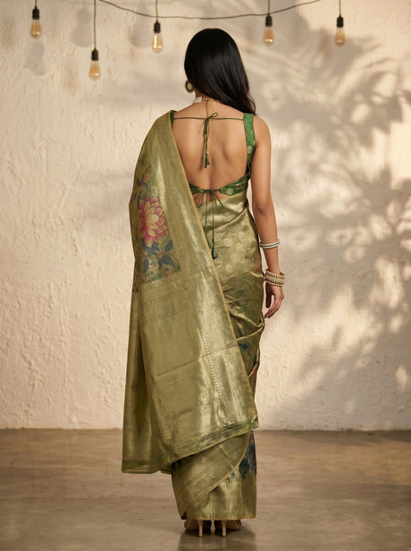 MIMOSA Saree Saree — pose 2 styling detail