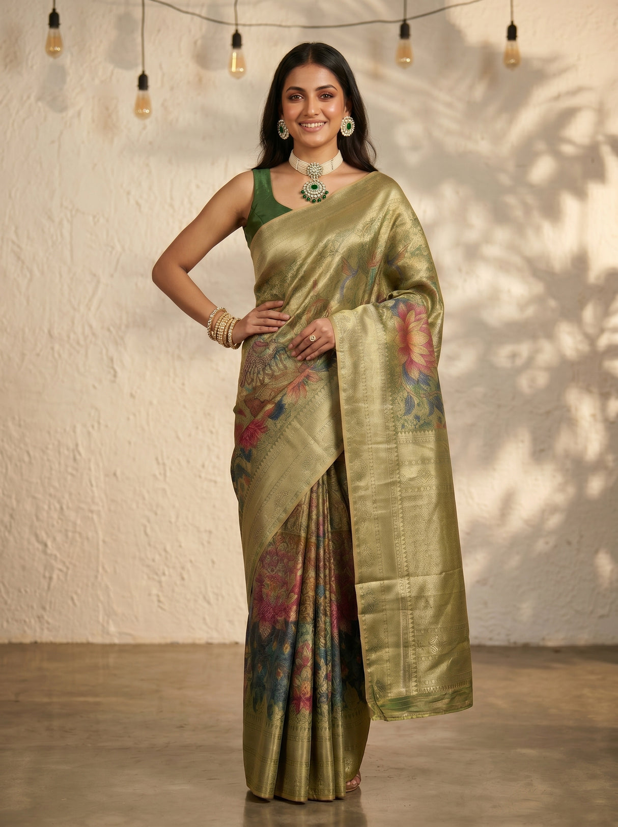 MIMOSA Saree Saree — pose 4 styling detail