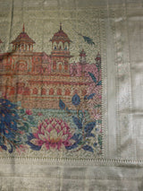 MIMOSA Saree Saree — pallu and zari work detail