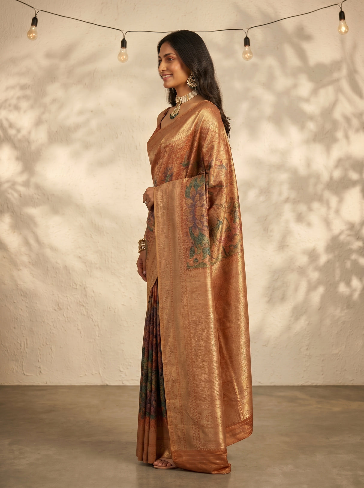 MIMOSA Saree Saree — pose 3 styling detail