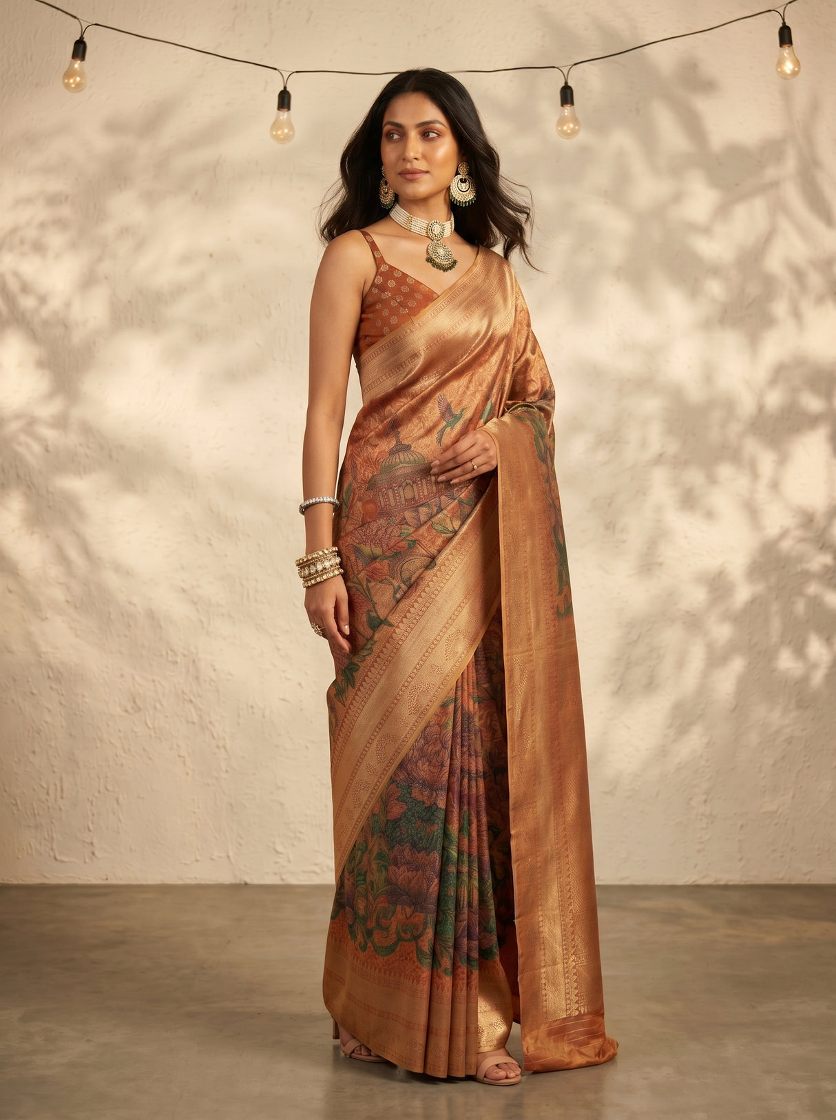 MIMOSA Saree Saree — pose 5 styling detail