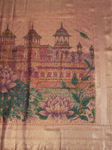 MIMOSA Saree Saree — pallu and zari work detail