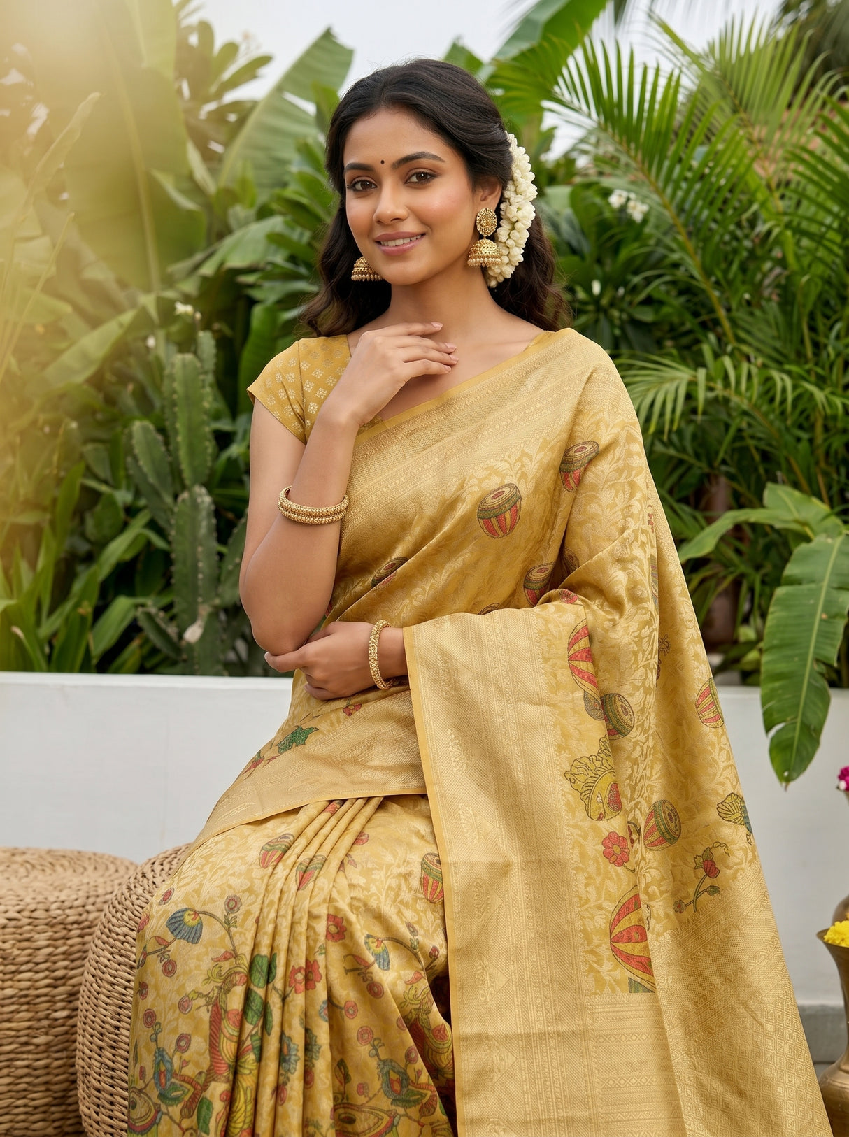 MIMOSA Saree Saree — pose 10 styling detail