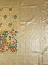 MIMOSA Saree Saree — pallu and zari work detail