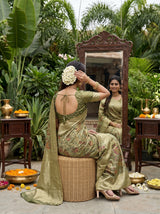MIMOSA Saree Saree — pose 2 styling detail