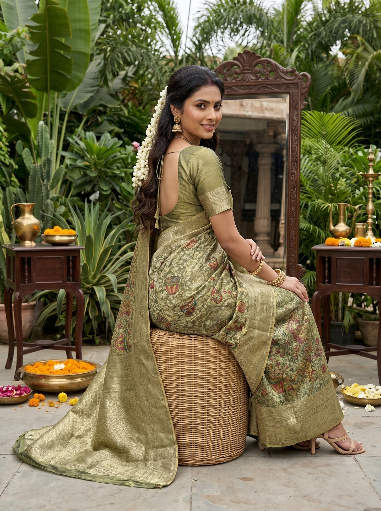 MIMOSA Saree Saree — pose 7 styling detail