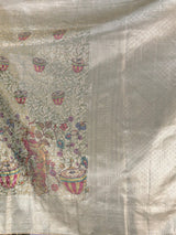 MIMOSA Saree Saree — pallu and zari work detail