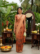 MIMOSA Saree Saree — front view on mannequin