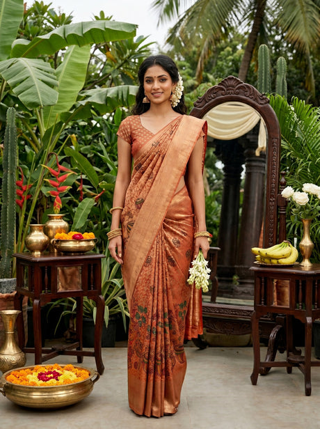 MIMOSA Saree Saree — front view on mannequin