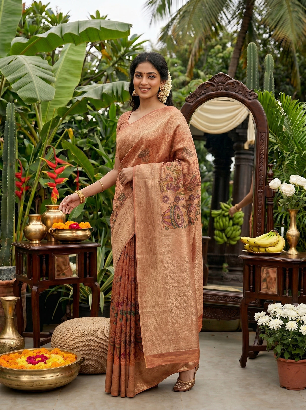 MIMOSA Saree Saree — pose 9 styling detail