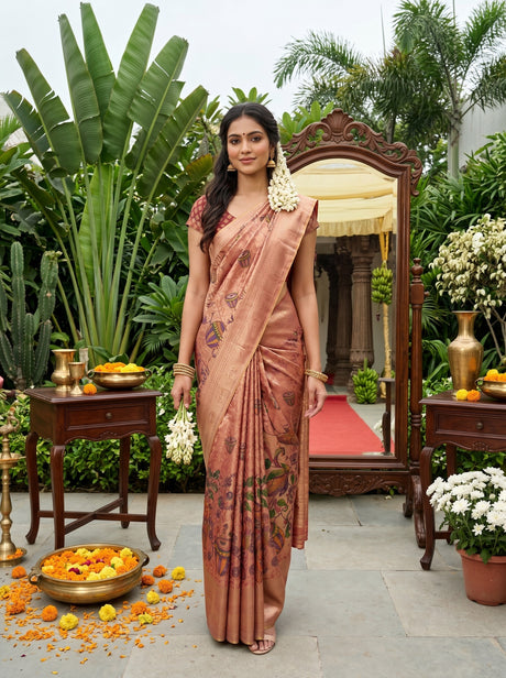 MIMOSA Saree Saree — front view on mannequin